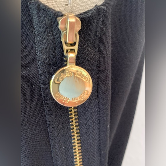 Calvin Klein Black Sheath Dress with Cowl - Picture 6 of 6